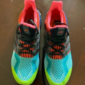 Multi Colored Adidas Boost men shoes